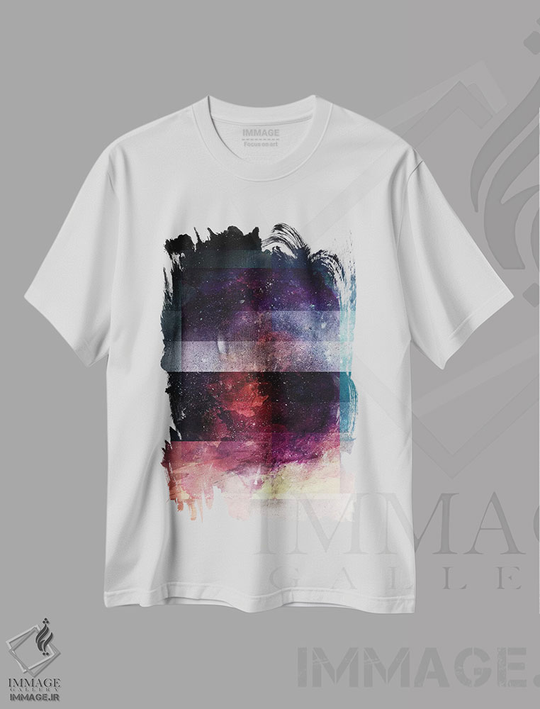 تیشرت طرح دار در و خاطره اثر ایمی استوارت | فروشگاه ایماژ