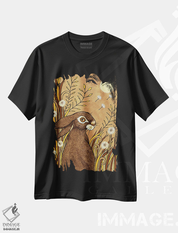 تیشرت طرح دار نجوا، هنر عامیانه اثر آنیتا اینوراریتی | فروشگاه ایماژ