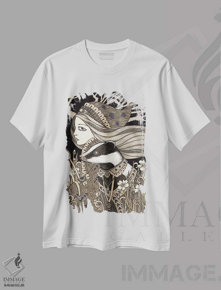تیشرت طرح دار واسیلیسا، هنر عامیانه اثر آنیتا اینوراریتی | immage.ir