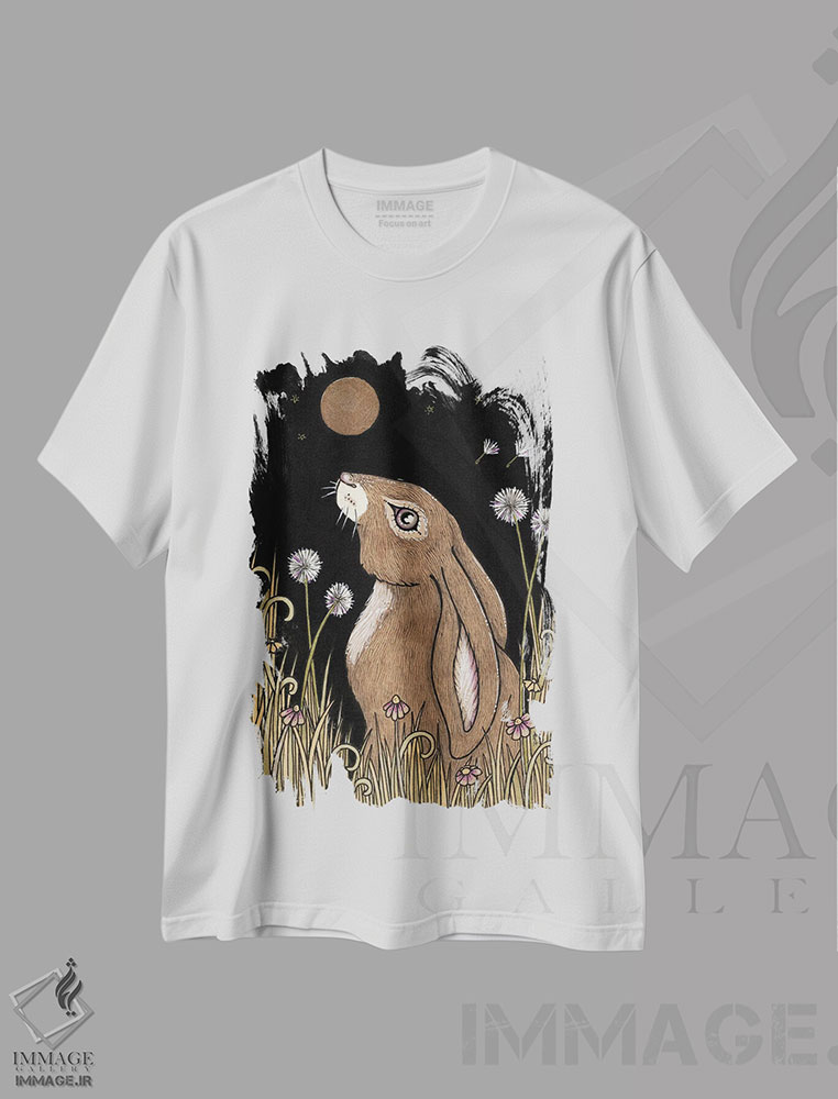 تیشرت طرح دار مورشن کوچک، مدیوم اثر آنیتا اینوراریتی | فروشگاه ایماژ