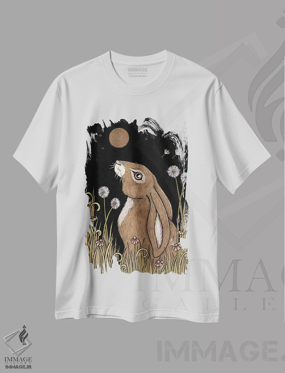 تیشرت طرح دار مورشن کوچک، مدیوم اثر آنیتا اینوراریتی | فروشگاه ایماژ