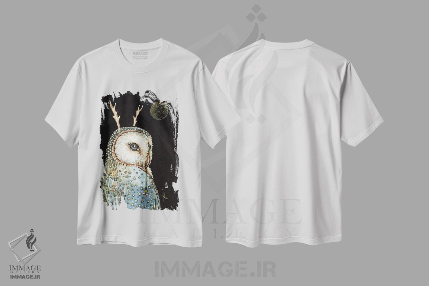 تیشرت طرح دار روح درخت، مدیوم اثر آنیتا اینوراریتی | فروشگاه ایماژ