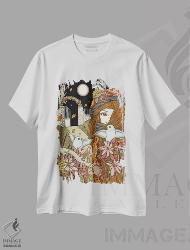 تیشرت طرح دار نگهبان دروازه کراتیز، مدیوم اثر آنیتا اینوراریتی | فروشگاه ایماژ