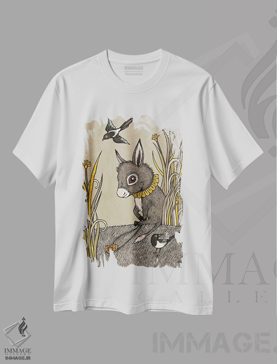 تیشرت طرح دار دلیله، هنر عامیانه اثر آنیتا اینوراریتی | فروشگاه ایماژ