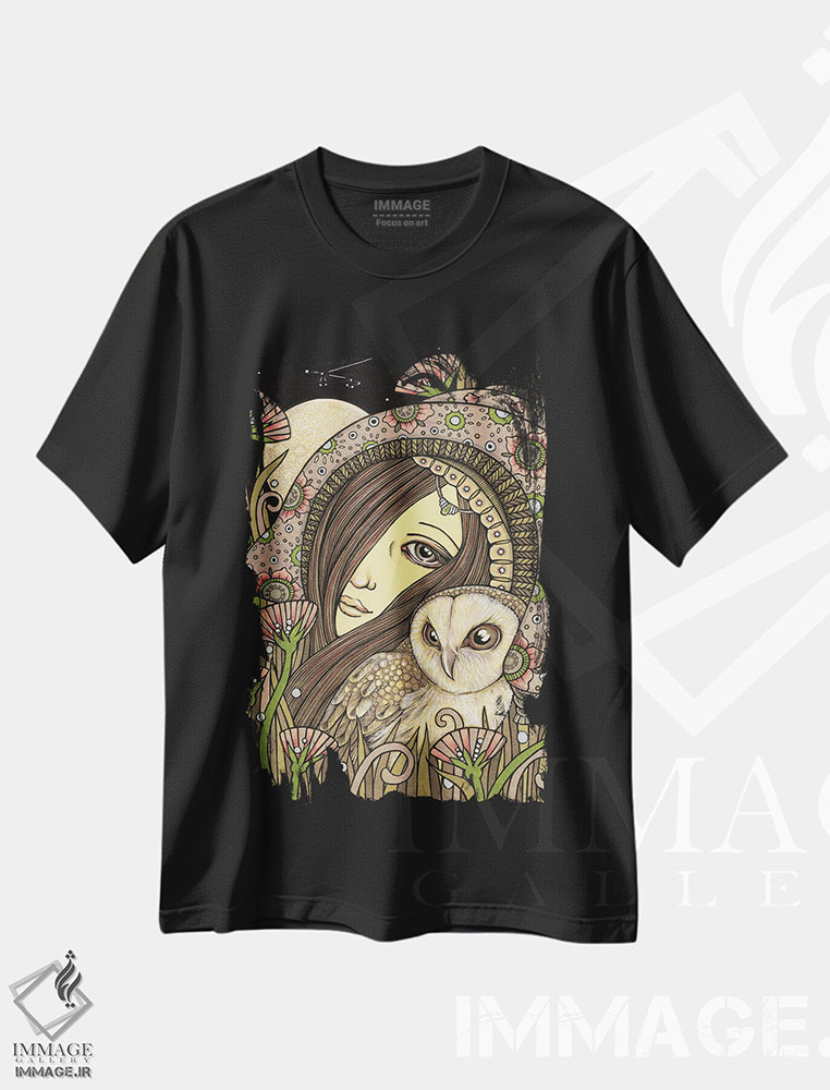 تیشرت طرح دار نوکتوا، مدیوم اثر آنیتا اینوراریتی | immage.ir