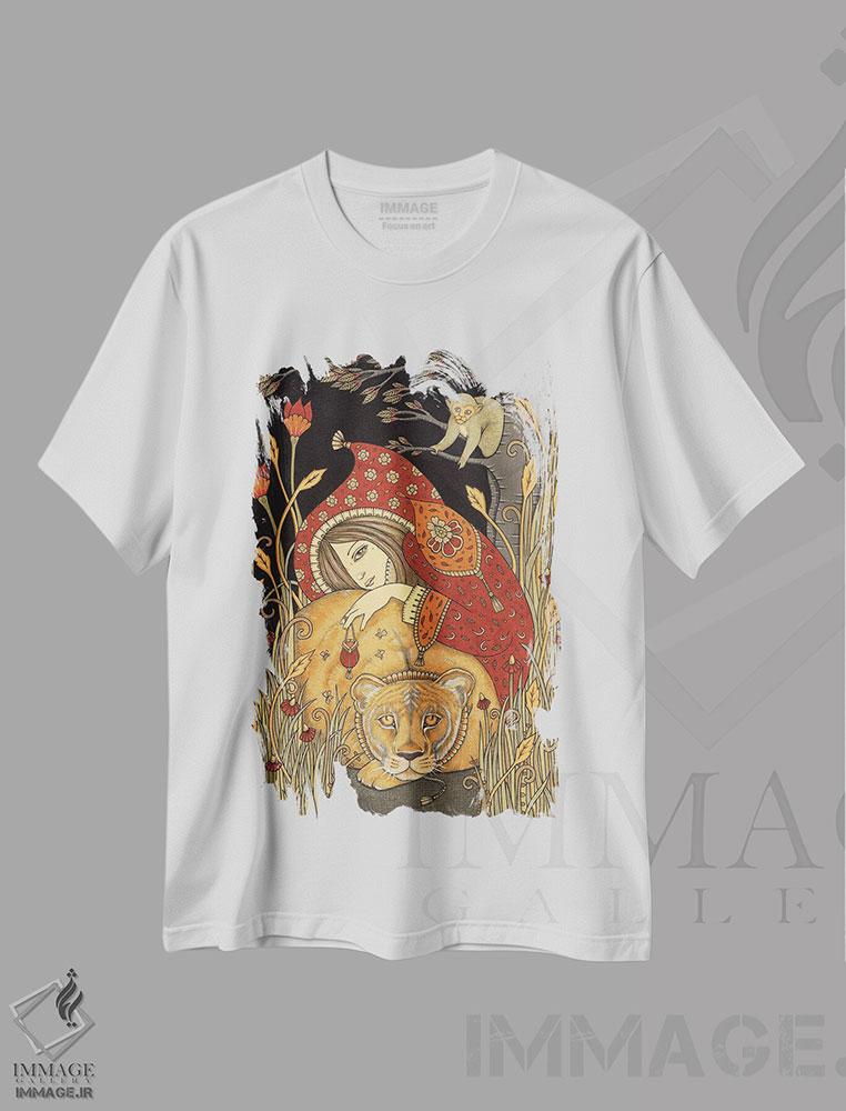 تیشرت طرح دار نگهبان طبیعت وحشی، مدیوم اثر آنیتا اینوراریتی | immage.ir