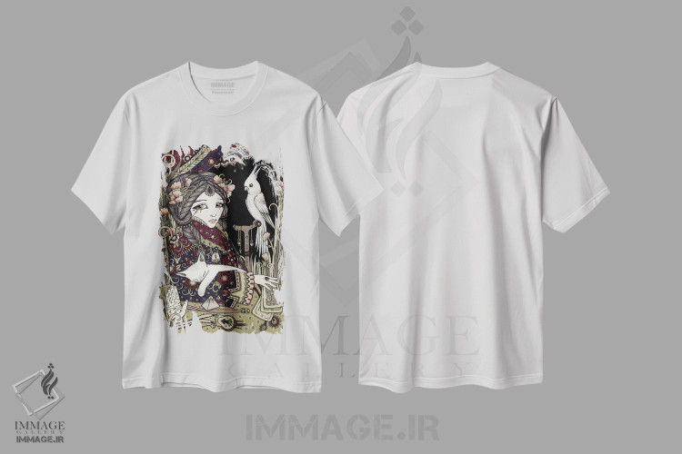 تیشرت طرح دار رُم، مدیوم اثر آنیتا اینوراریتی | immage.ir