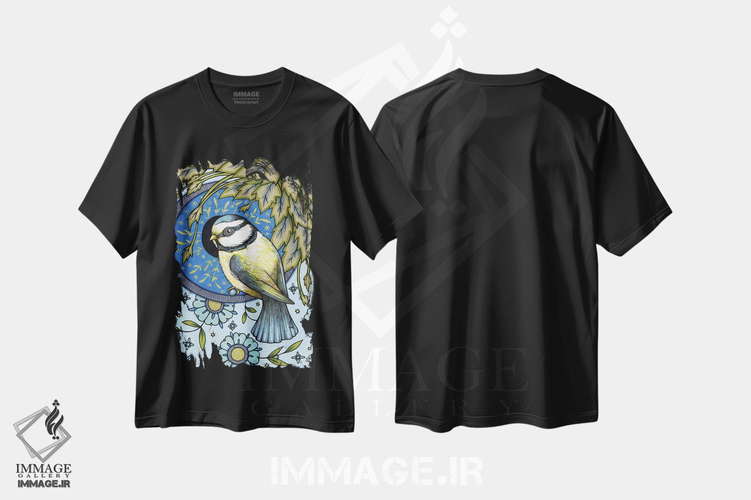 تیشرت طرح دار بازگشت سالم، مدیوم اثر آنیتا اینوراریتی | فروشگاه ایماژ