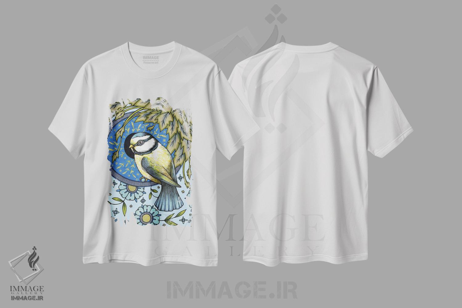 تیشرت طرح دار بازگشت سالم، مدیوم اثر آنیتا اینوراریتی | immage.ir