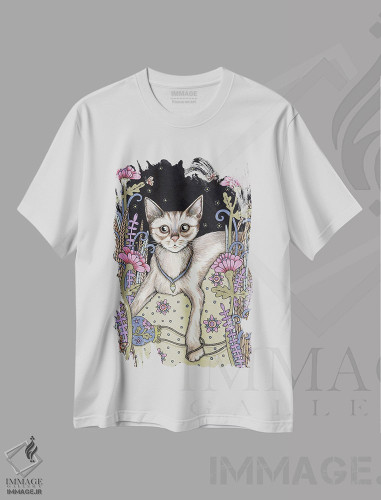 تیشرت طرح دار جیب بر، مدیوم اثر آنیتا اینوراریتی | فروشگاه ایماژ