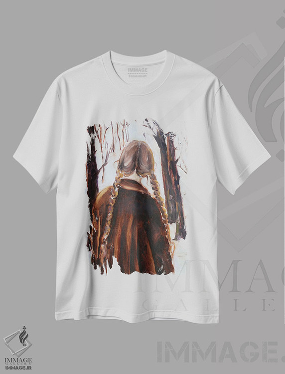تیشرت طرح دار جنگل، دکور معاصر اثر الکساندرا جاگودا | immage.ir