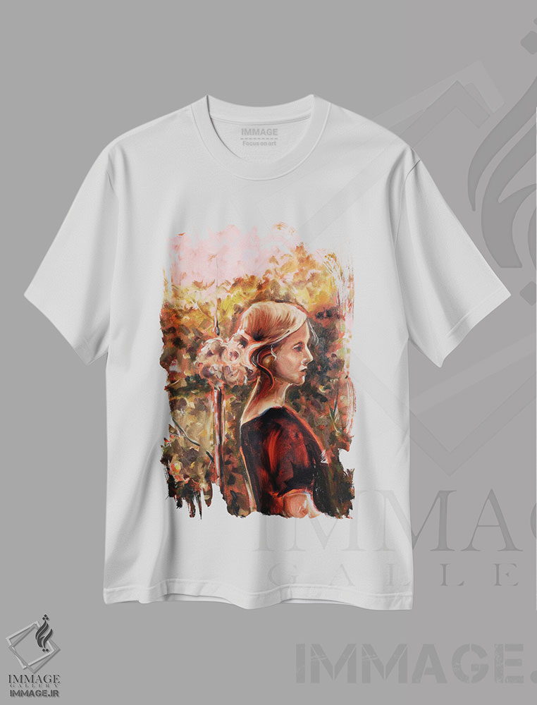 تیشرت طرح دار پری جنگل، دکور معاصر اثر الکساندرا جاگودا | immage.ir