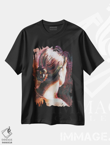 تیشرت طرح دار در تاریکی نگاه کن، دکور معاصر اثر الکساندرا جاگودا | فروشگاه ایماژ