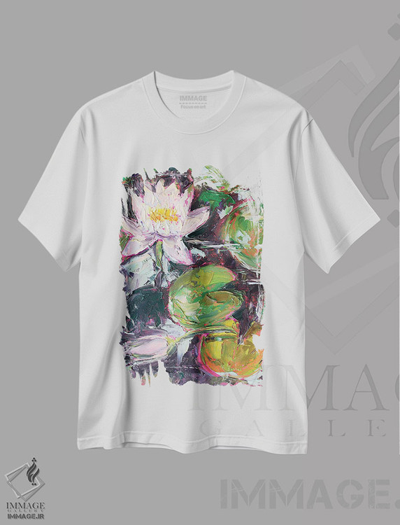 تیشرت طرح دار کنار تالاب، دکور معاصر اثر الکساندرا جاگودا | immage.ir