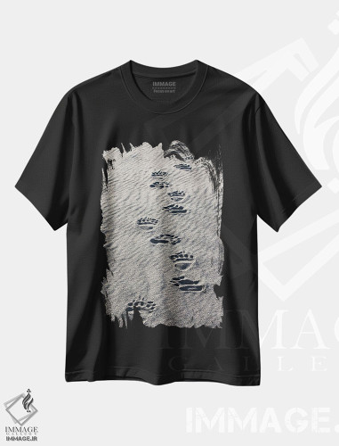 تیشرت طرح دار آثار آدام جونز - immage.ir