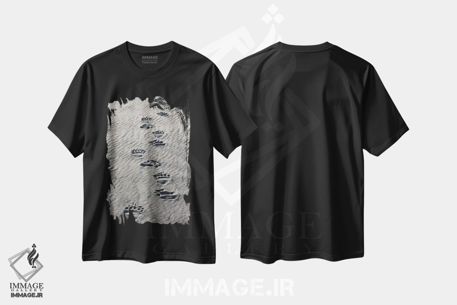 تیشرت طرح دار آثار آدام جونز - immage.ir