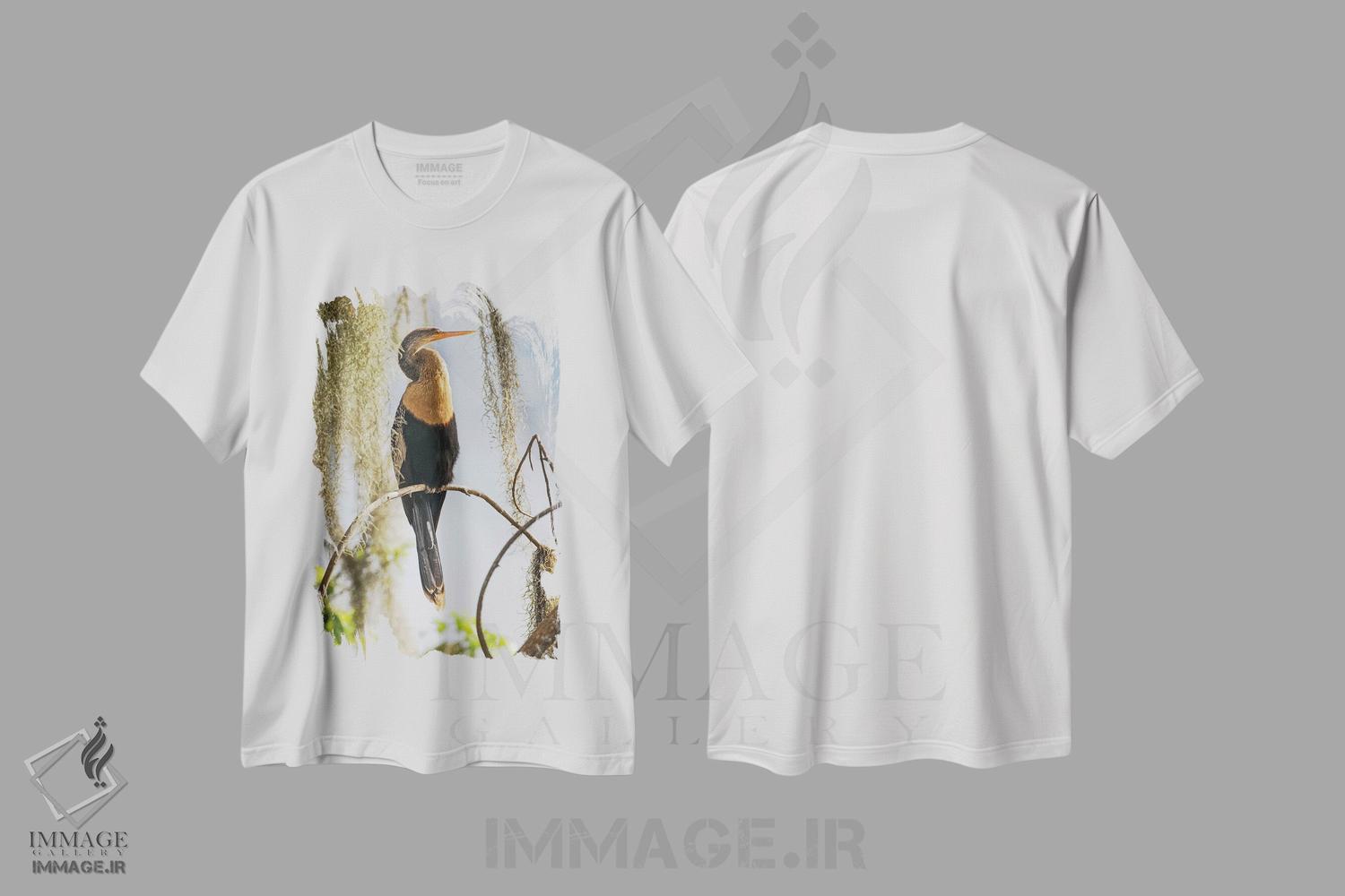 تیشرت طرح دار آن هینگای ماده، مزرعه سیرکل بی، فلوریدا، مدیوم اثر آدام جونز | immage.ir