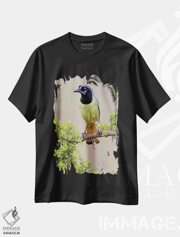 تیشرت طرح دار جِی سبز، درهٔ ریو گرانده، تگزاس، مدیوم اثر آدام جونز | فروشگاه ایماژ