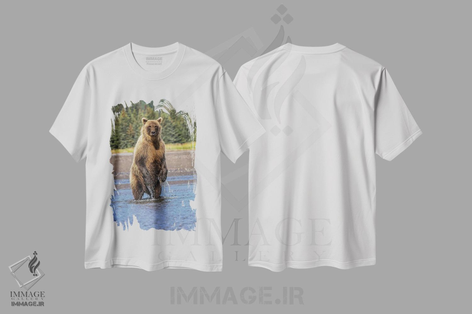 تیشرت طرح دار آثار آدام جونز - فروشگاه ایماژ