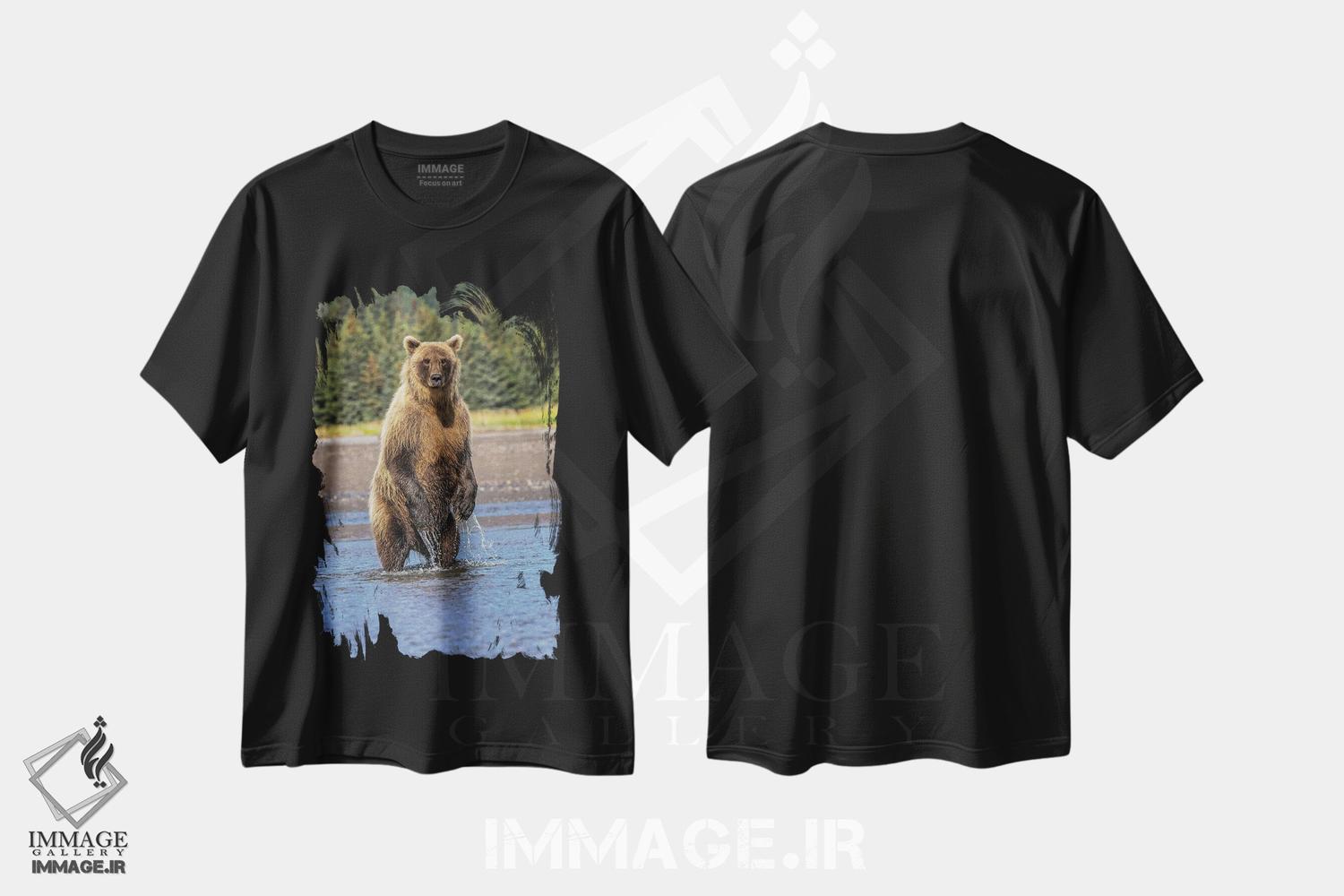 تیشرت طرح دار آثار آدام جونز - immage.ir