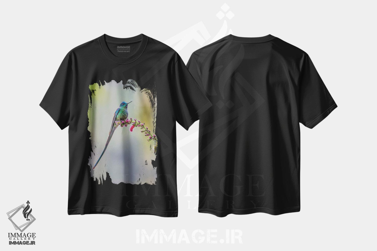 تیشرت طرح دار سیلف دم دراز نر، اکوادور، مدیوم اثر آدام جونز | فروشگاه ایماژ