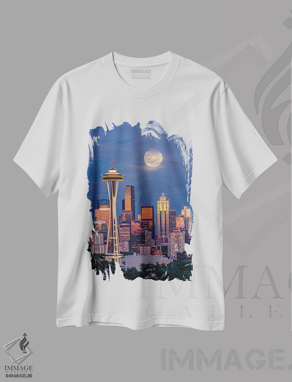 تیشرت طرح دار آثار آدام جونز - فروشگاه ایماژ