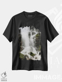 تیشرت طرح دار بخشی از آبشار مینگو، پارک ملی کوه های اسموکی بزرگ، تنسی، مدیوم اثر آدام جونز | فروشگاه ایماژ