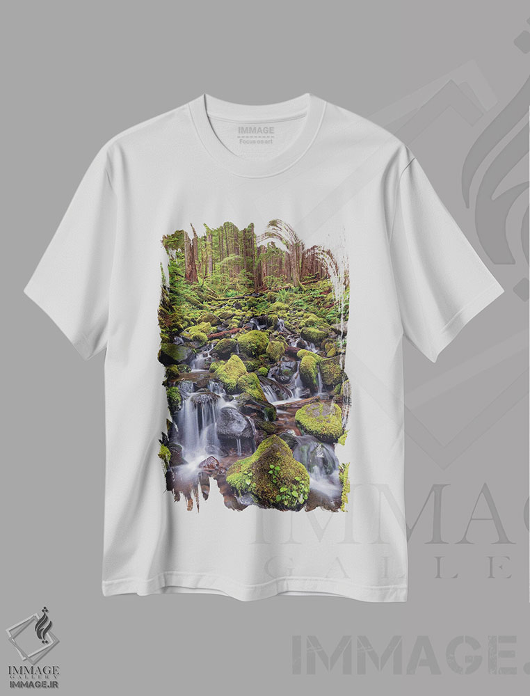 تیشرت طرح دار آثار آدام جونز - فروشگاه ایماژ