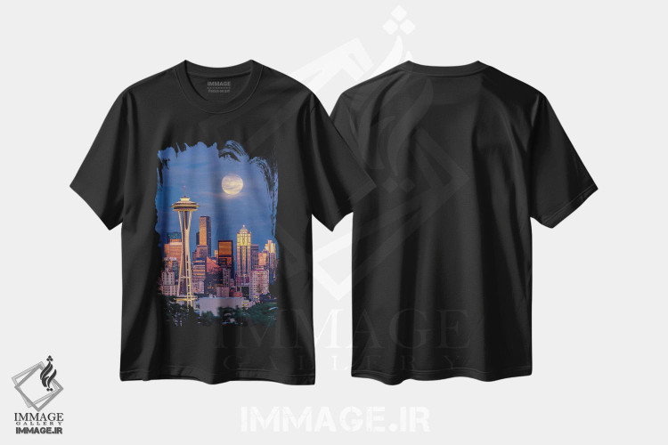 تیشرت طرح دار آثار آدام جونز - immage.ir