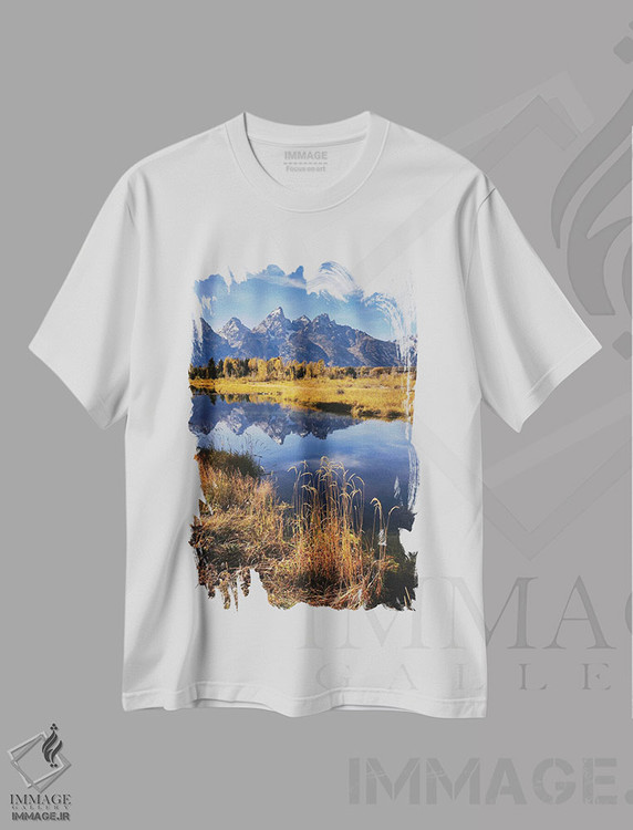 تیشرت طرح دار آثار آدام جونز - فروشگاه ایماژ
