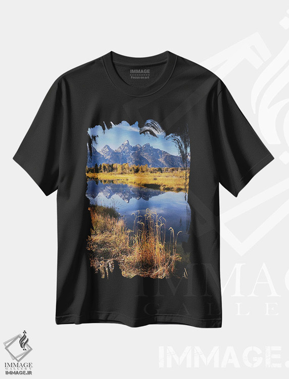 تیشرت طرح دار آثار آدام جونز - immage.ir