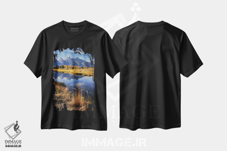 تیشرت طرح دار آثار آدام جونز - immage.ir