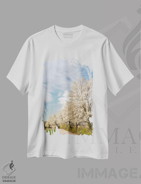 تیشرت طرح دار آثار آدام جونز - فروشگاه ایماژ