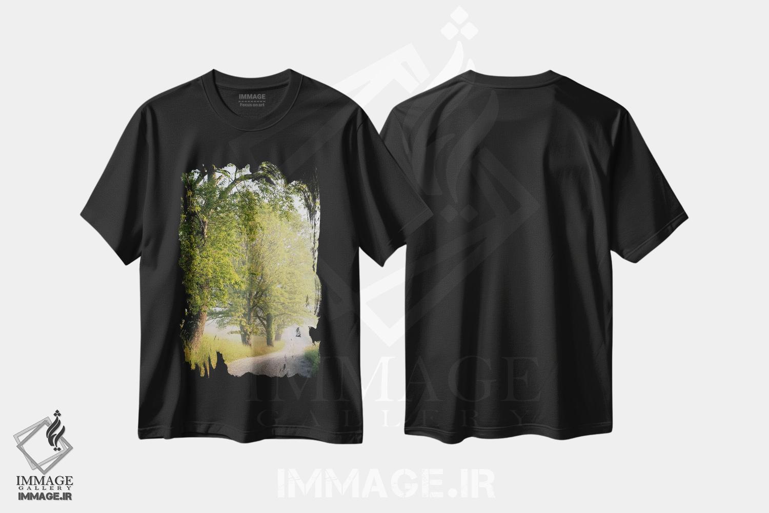 تیشرت طرح دار آثار آدام جونز - immage.ir