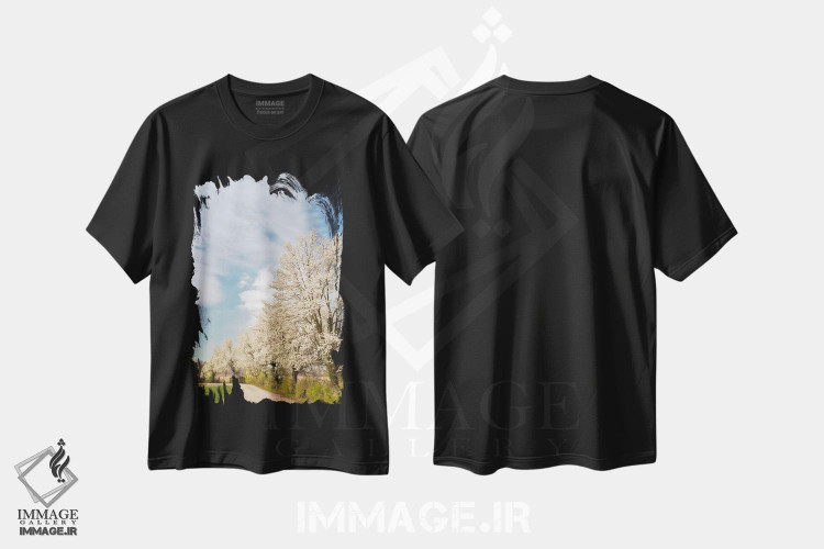 تیشرت طرح دار آثار آدام جونز - immage.ir