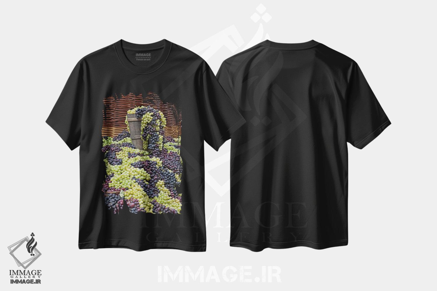 تیشرت طرح دار آثار آدام جونز - immage.ir