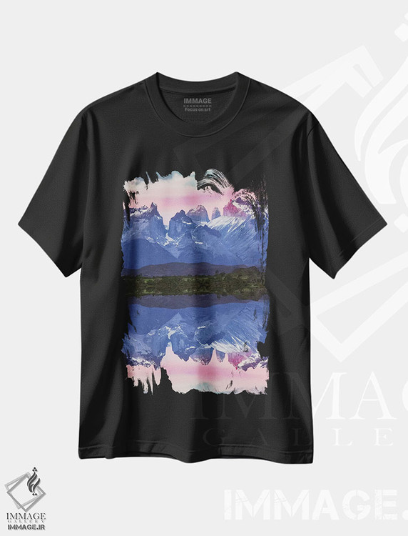 تیشرت طرح دار آثار آدام جونز - immage.ir