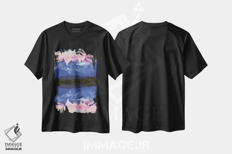 تیشرت طرح دار آثار آدام جونز - immage.ir