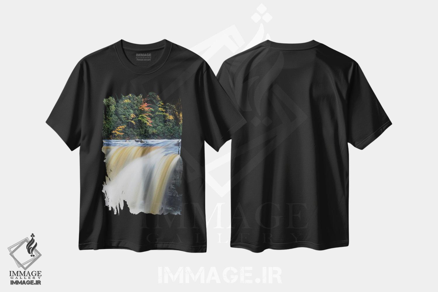 تیشرت طرح دار آثار آدام جونز - immage.ir