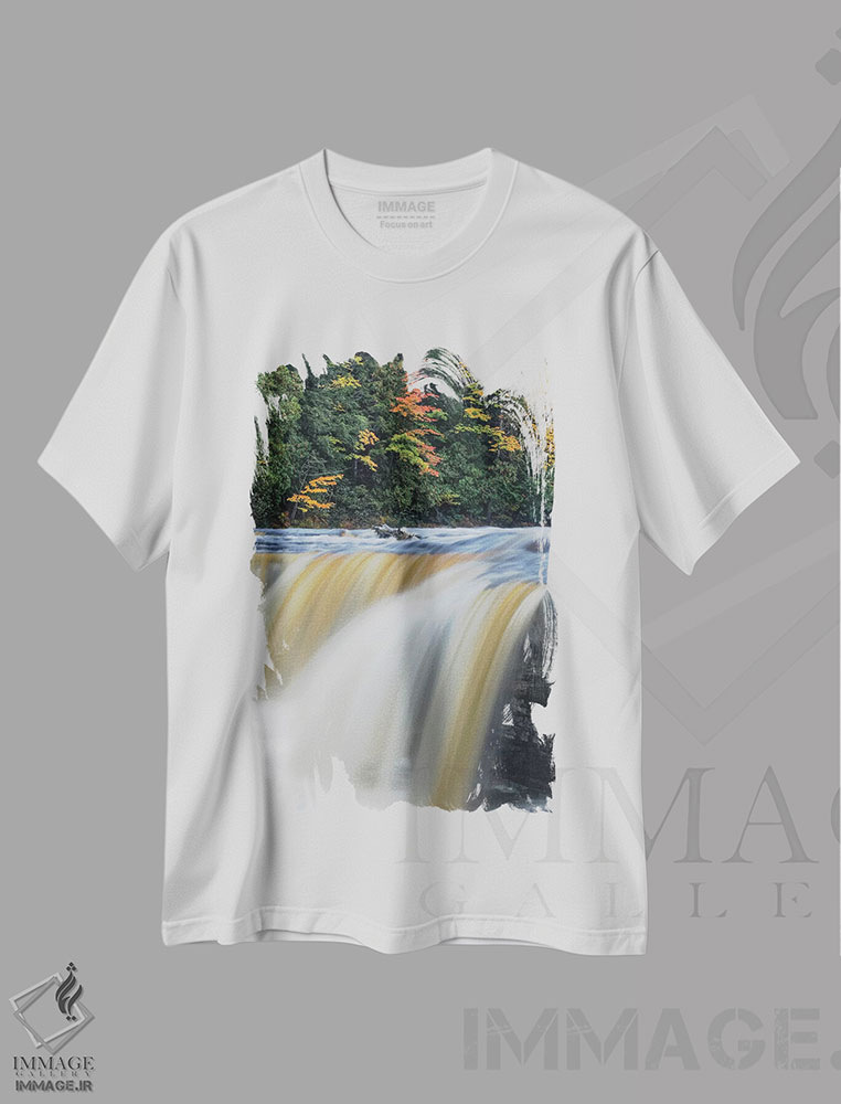 تیشرت طرح دار آثار آدام جونز - فروشگاه ایماژ