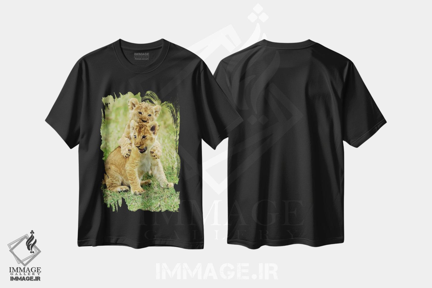 تیشرت طرح دار آثار آدام جونز - immage.ir