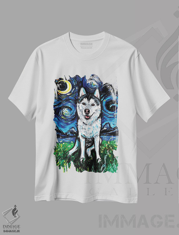 تیشرت طرح دار شب دوم هاسکی، دکور معاصر اثر آجا تریر | immage.ir