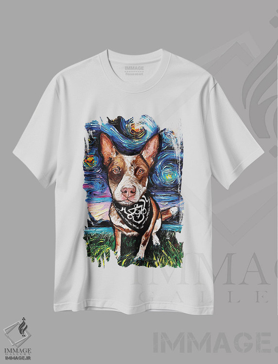 تیشرت طرح دار شب ردهیلر، تزئینی اثر آجا تریر | immage.ir