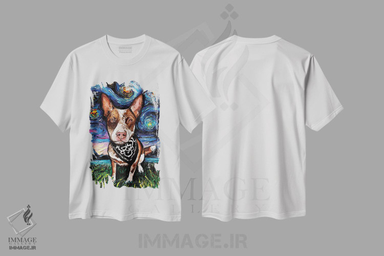 تیشرت طرح دار شب ردهیلر، تزئینی اثر آجا تریر | immage.ir