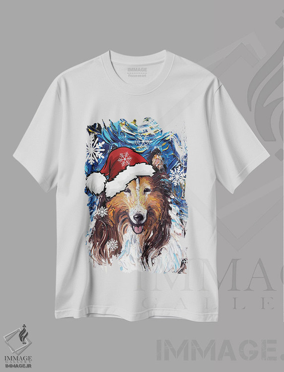 تیشرت طرح دار سنتای کولی، حیوانات کریسمسی اثر آجا تریر | immage.ir