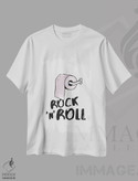 تیشرت طرح دار راک اند رول اثر امی و کورت برلین | immage.ir