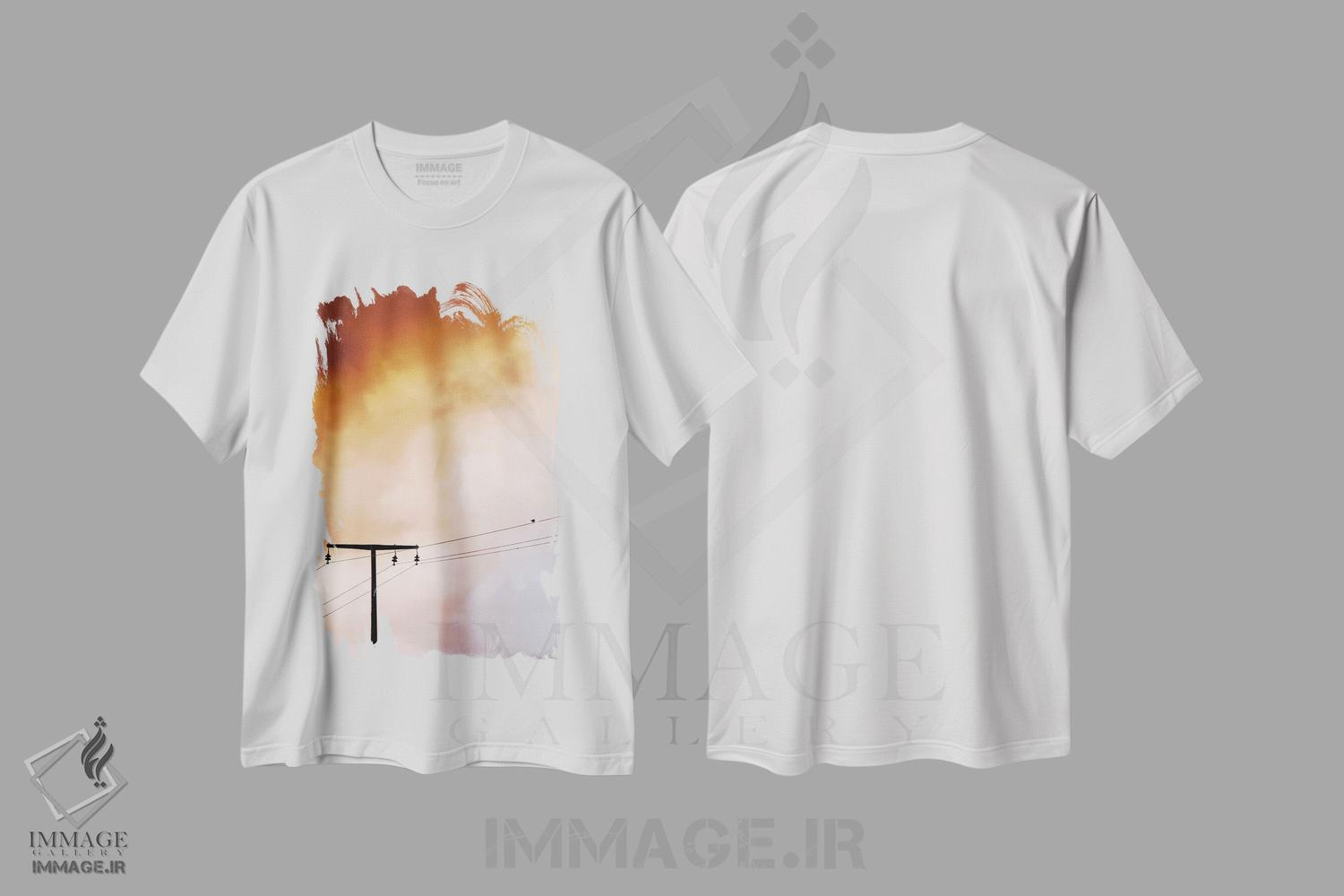 تیشرت طرح دار پرنده کوچولو، مدیوم اثر امی و کورت برلین | immage.ir