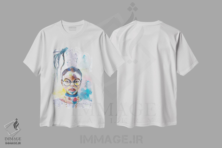 تیشرت طرح دار آبکه، هنر آمریکایی آفریقایی تبار اثر آکینتایو آکینتوبی | immage.ir