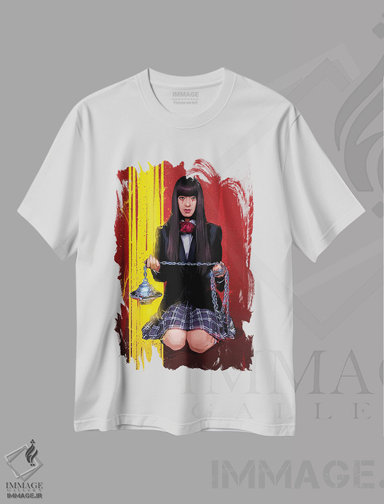 تیشرت طرح دار گوگو یوباری، هنر دیجیتال اثر نیکیتا آباکوموف | immage.ir