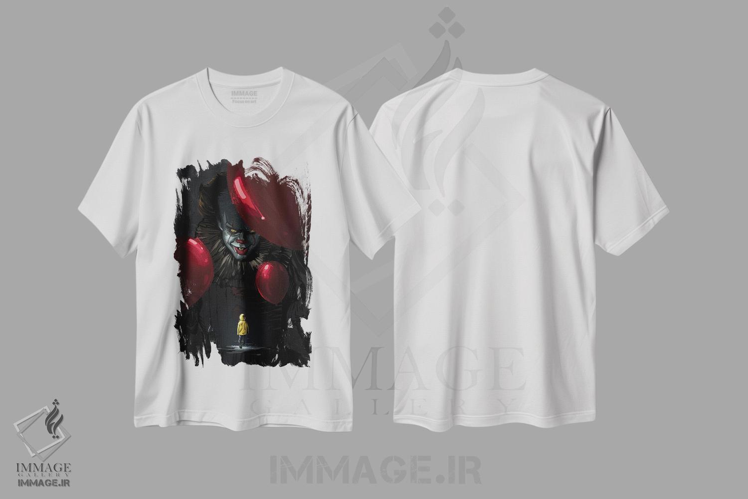 تیشرت طرح دار پنی وایز، هنر دیجیتال اثر نیکیتا آباکوموف | immage.ir